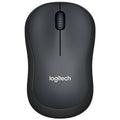 Mouse raton logitech m220 optico wireless inalambrico silent gris