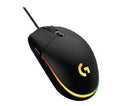 Mouse raton logitech g203 lightsync negro gaming 8.000 dpi 6 botones