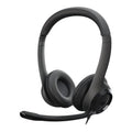 Auriculares con microfono logitech headset h390 usb