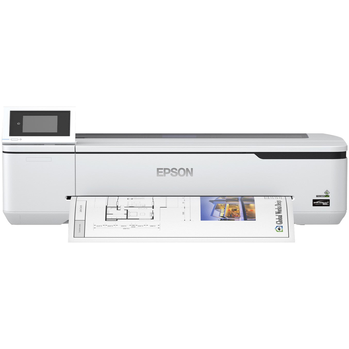 Plotter epson surecolor sc - t3100n a1 24 pulgadas -  2400ppp -  1gb -  usb -  red -  wifi -  wifi direct