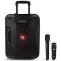 Altavoz portatil fonestar california 200w - jack - auxiliar - funcion karaoke - bluetooth - usb - mp3 - radio fm - microfono