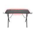 Mesa gaming genesis holm 200 rgb negro carbono