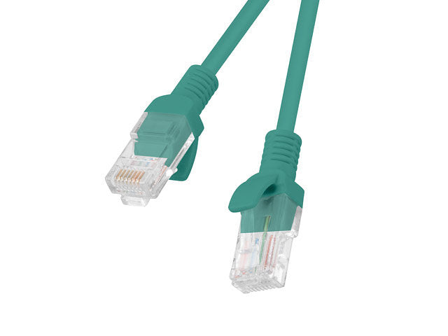 Cable red lanberg latiguillo cat.6 utp 3m verde fluke passed