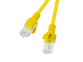 Cable red lanberg latiguillo cat.6 utp 5m amarillo fluke passed