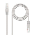 Cable red nanocable latiguillo rj45 utp cat6 3m gris