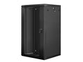 Armario rack lanberg 22u 600x600x1082 auto ensamblado 19 pulgadas hasta 60 kg negro