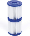 Bestway 58093 -  filtro de agua tipo i para depuradora de cartucho 1.249 litros - hora blanco 8 x 8 x 18 cm