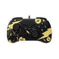Gamepad hori controller mini pikachu black & gold para nintendo switch