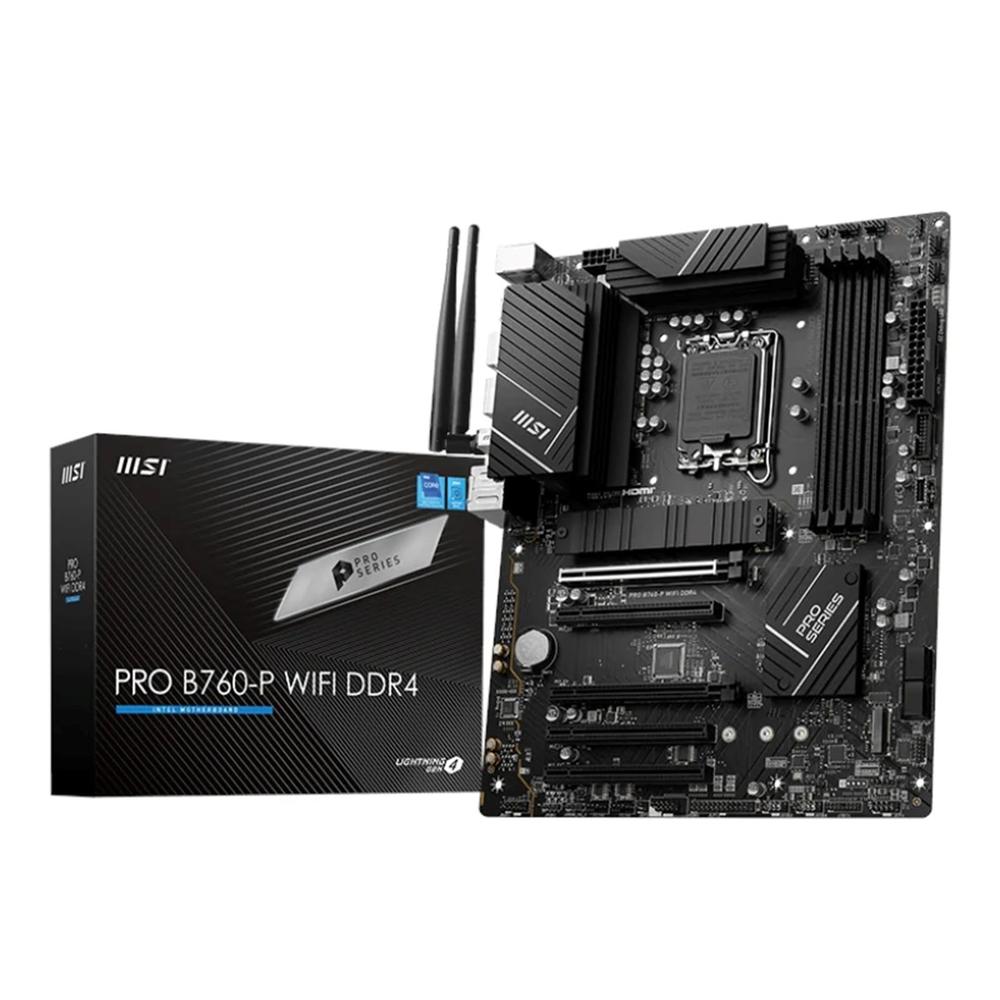 Placa base msi 1700 pro b760 - p wifi ddr4
