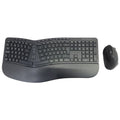 Kit teclado + mouse raton conceptronic orazio02 wireless inalambrico ergonomico