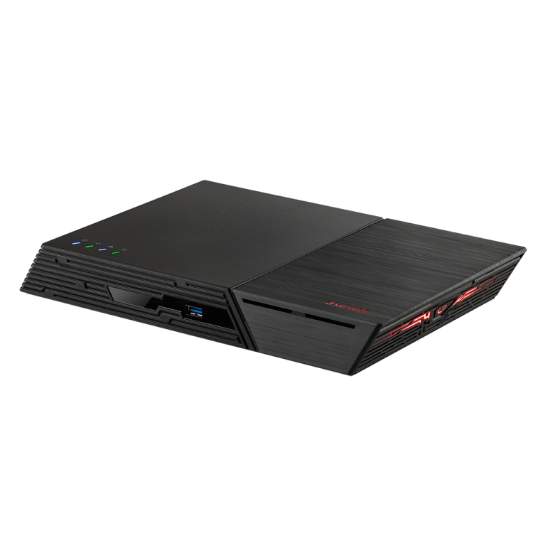 Servidor nas asustor mini desktop 12 bay nas quad - core 2.0ghz 10gbe port 4gb ram ddr4