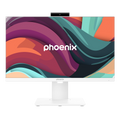 Barebone all in one phoenix campro 24 pulgadas blanco placa asus h610t2 lga1700 ddr4 adaptador 120w
