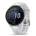 Smartwatch garmin forerunner 165 43mm blanco music - reloj inteligente para correr con gps - pantalla táctil amoled - métricas optimizadas - planes de entrenamiento - pay - autónomía de 11 días