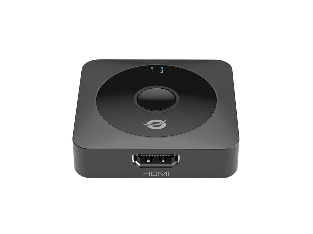 Switch hdmi conceptronic selene01b 2 puertos