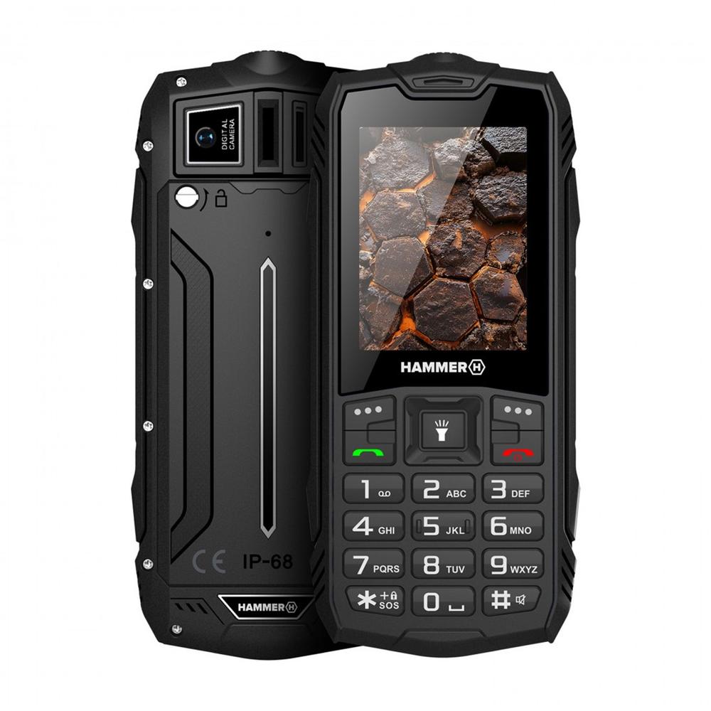 Telefono movil rugerizado hammer rock 2.4 pulgadas -  4g