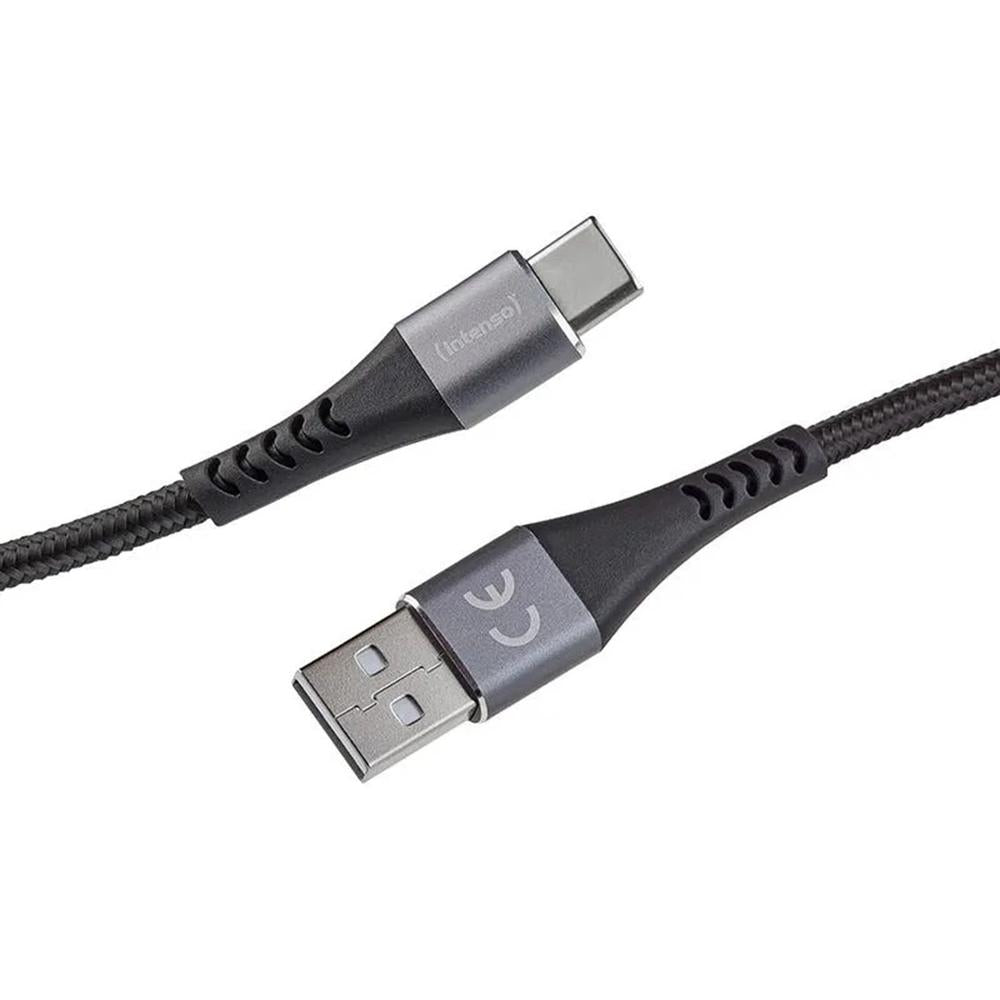 Cable usb tipo c a usb tipo a intenso 1.5m -  macho - macho -  negro