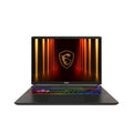Portatil msi vector 16 hx ai a2xwig - 628xes u9 - 275hx -  32gb -  ssd 1tb -  rtx 5080 16gb -  16 pulgadas qhd+ -  freedos
