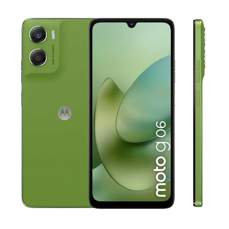 Movil motorola moto g06 4 - 256gb green