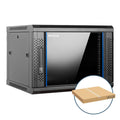 Armario rack mural 19 pulgadas phasak pro 9u 600x450 desmontado (envio flat pack) (incluyen 2 vent bolsa tornilleria)pho 2109d