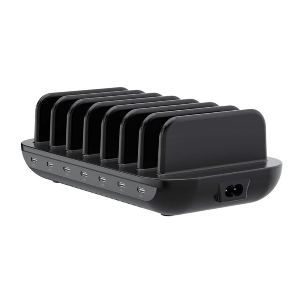 Estacion de carga usb conceptronic 160w ozul07b 7xusb - c pd