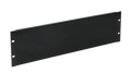 Panel frontal ciego para armario rack 19  pulgadasphasak 3u negro pho 5003