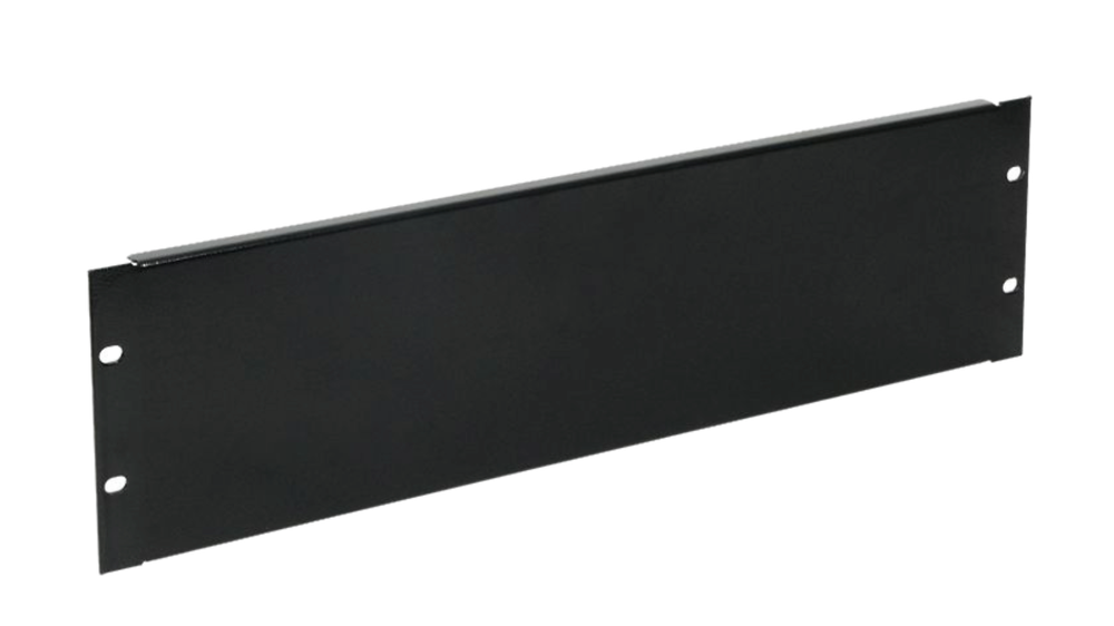 Panel frontal ciego para armario rack 19  pulgadasphasak 3u negro pho 5003