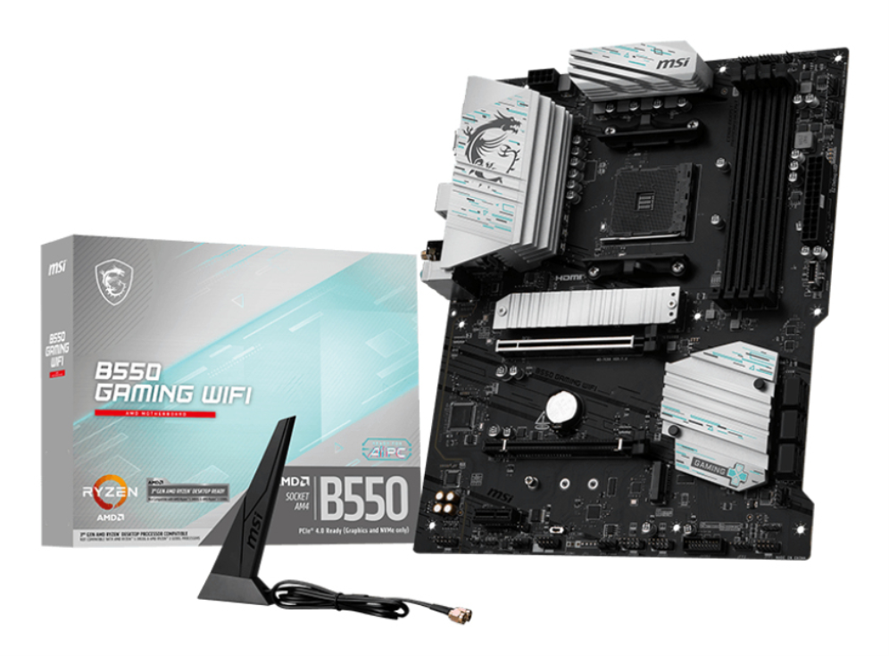 Placa base msi b550 gaming wifi am4 atx 4xddr4