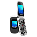 Telefono movil spc wuum 2335t titanio - 2.4 pulgadas - dual sim - micro sd - radio fm - bt