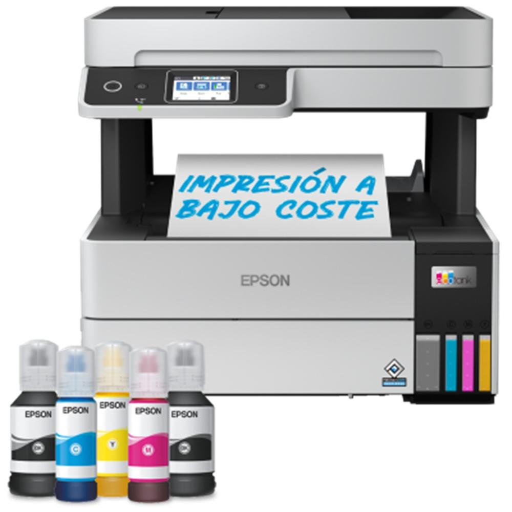 Multifuncion epson inyeccion color ecotank et - 5185 red -  wifi -  duplex impresion