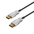 Cable hdmi ewent 4k uhd fibra optica hibrido 20m -  macho -  macho