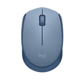 Mouse raton logitech m171 optico wireless inalambrico gris azulado