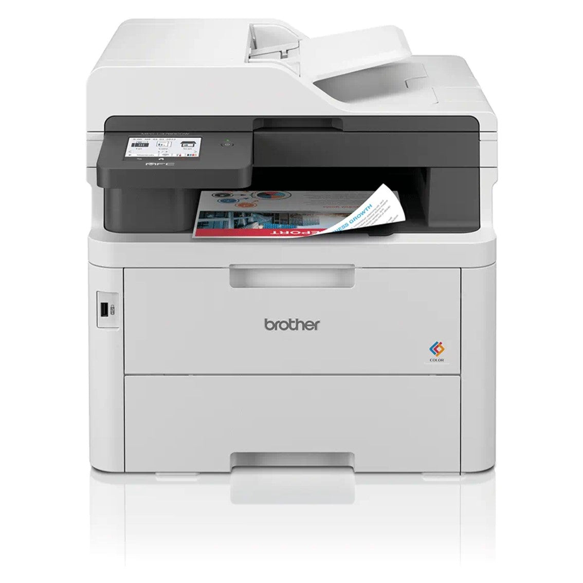Multifuncion laser led brother mfcl3760cdw wifi - duplex - fax