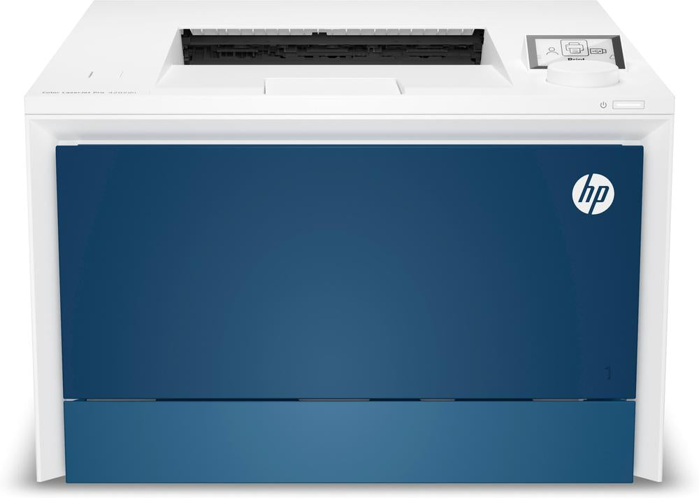 Impresora hp color laserjet pro 4202dn red -  duplex