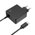 Cargador de pared usb tipo c ewent ew3978 1 x usb tipo a 65w pd power delivery