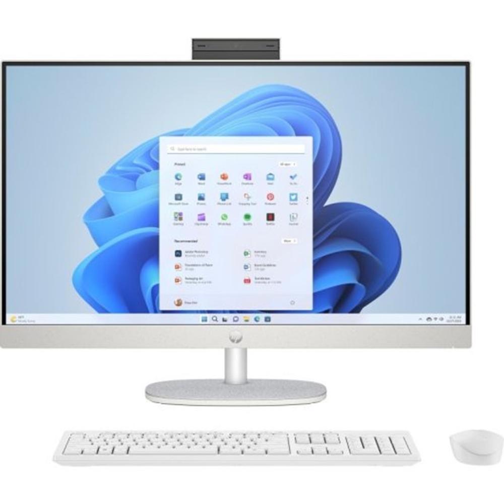 Ordenador all in one hp 27 - cs1008ns u5 - 266v -  16gb -  ssd 1tb -  27 pulgadas fhd -  w11h