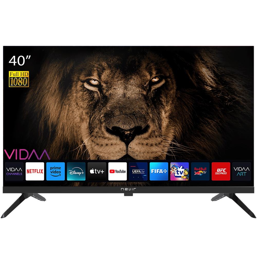 Tv nevir 40 pulgadas led fhd -  nvr - 8079 - 40fhd2sb - sman -  smart tv vidaa bluetooth