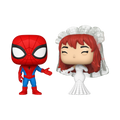 Funko pop marvel superhero couples spider - man & mary jane