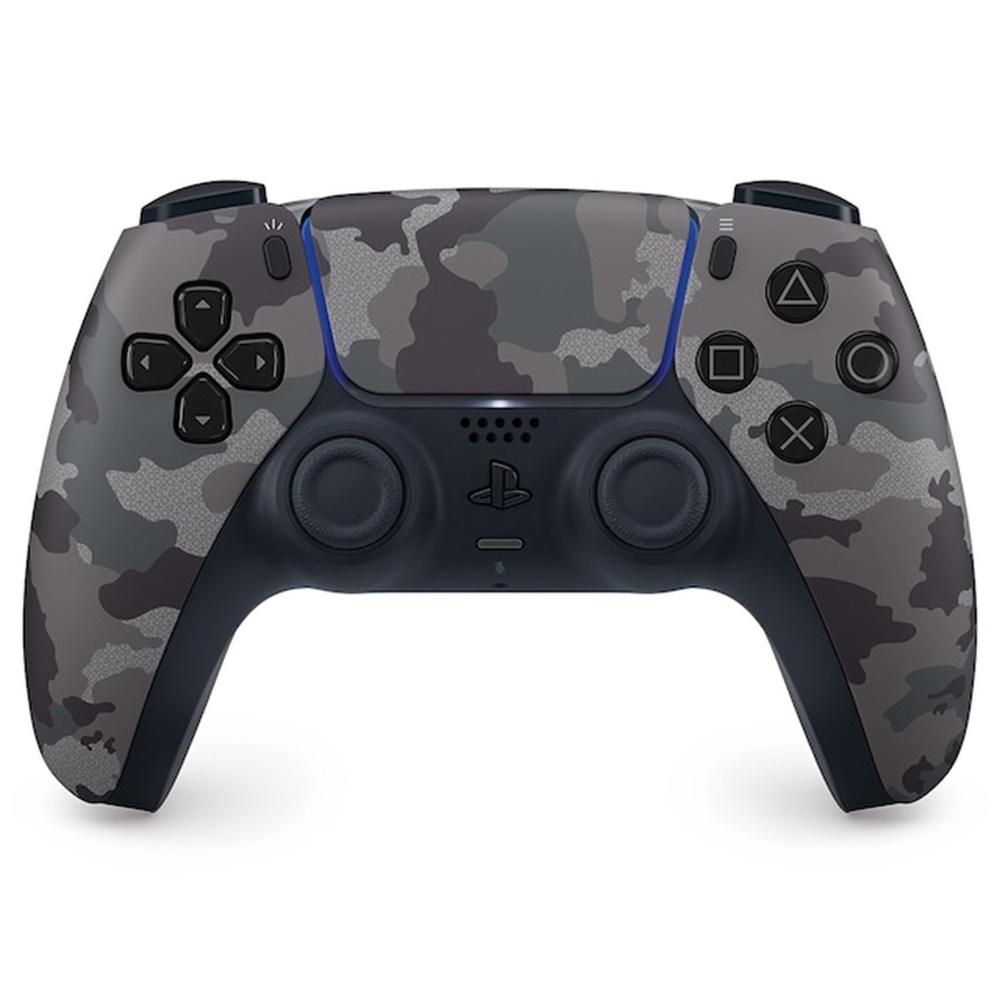 Mando inalámbrico dualsense®grey camouflage : para ps5 - pc - mac y móvil