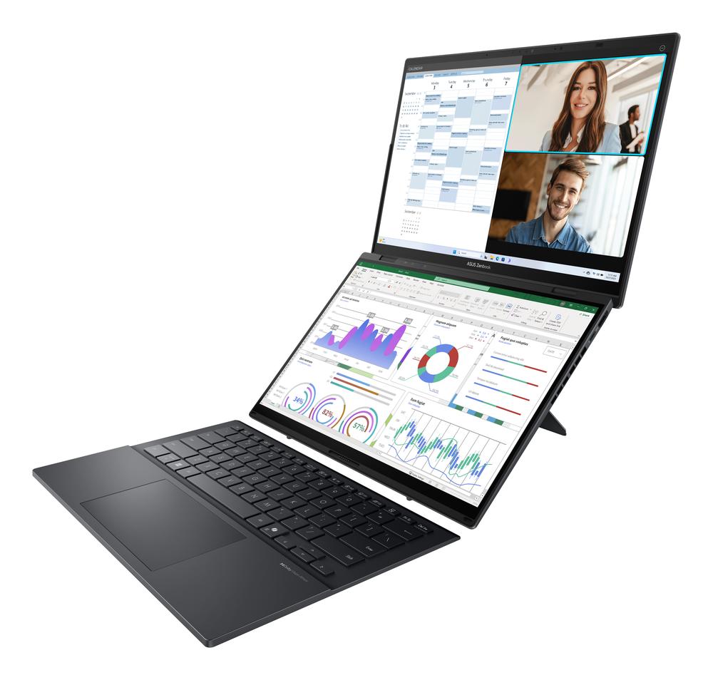 Portatil asus zenbook duo ux8406ca - ql336w u7 - 255h -  32gb -  ssd 1tb -  14 pulgadas fhd+ -  w11h