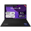Portatil lg 16z90tr - e.ad88b u7 - 255h -  32gb -  ssd 1tb -  rtx 5050 8gb -  16 pulgadas -  w11h