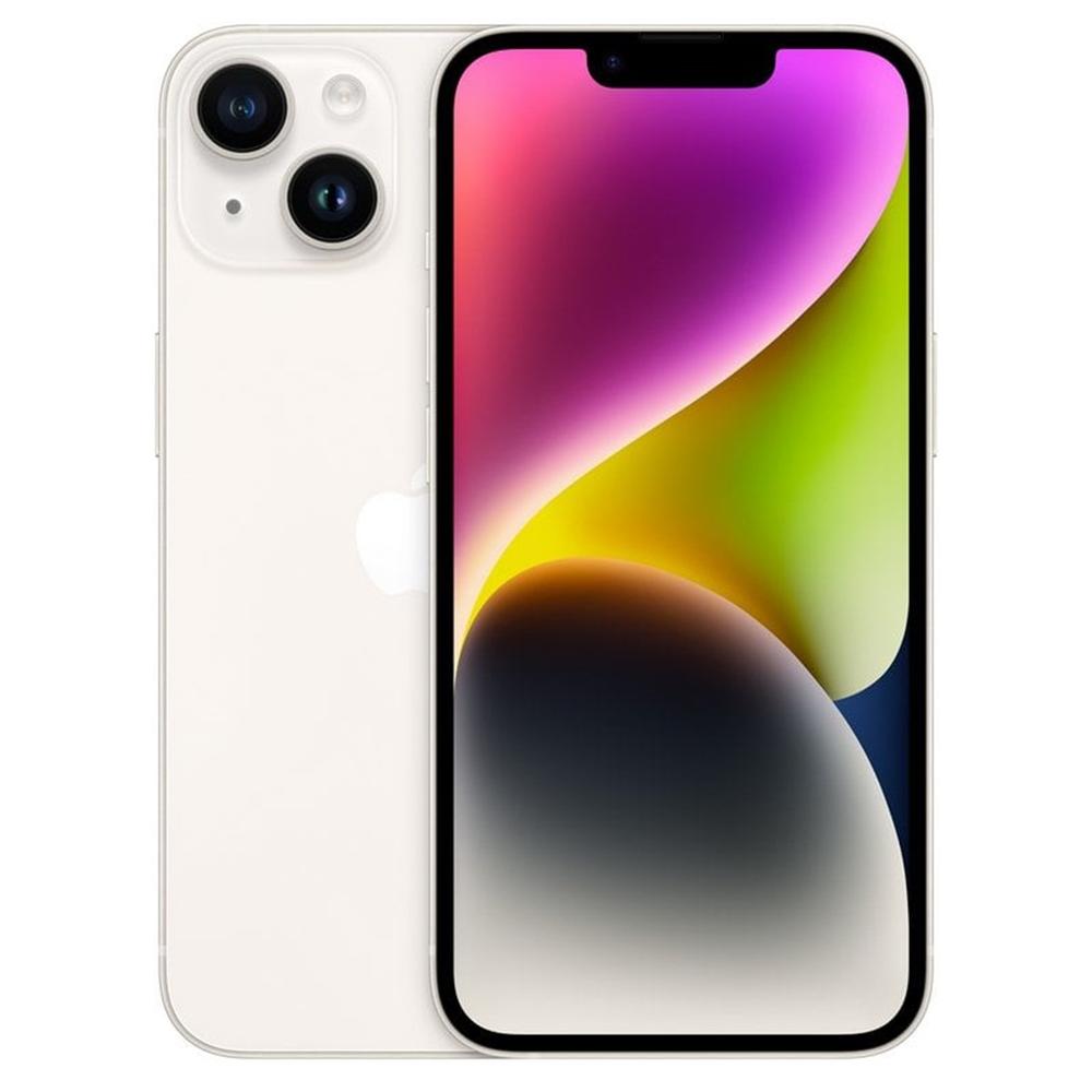 Telefono movil smartphone apple iphone 14 5g - 128gb - 6.1 pulgadas blanco acondicionado