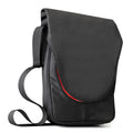 Bandolera o mochila poliester hasta 14 pulgadas negra