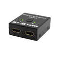 Hub 2 hdmi splitter 4k con conmutador manual