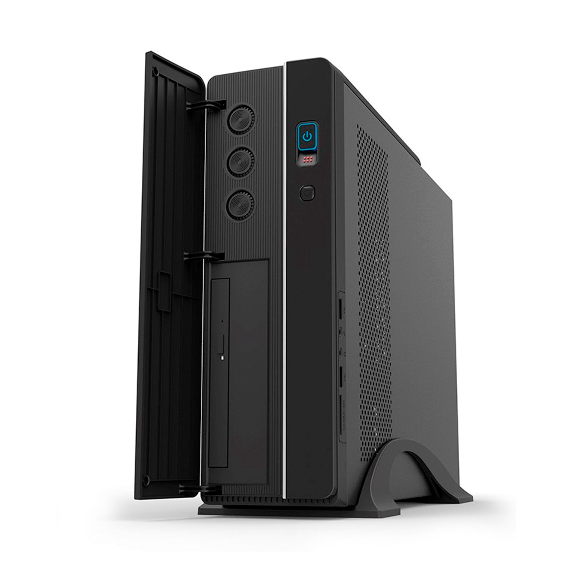Caja ordenador phoenix lite - s1 micro atx formato slim  usb 3.0 fuente 300w incluida